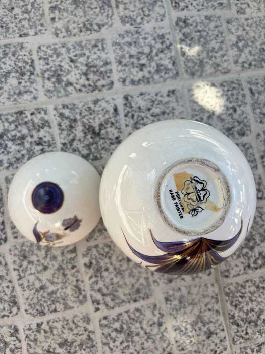 Peça decorativa pintada a mão
