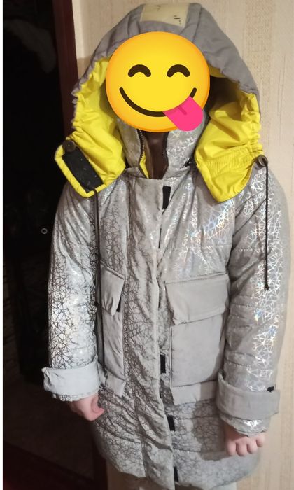 Зимове пальто для дівчаток