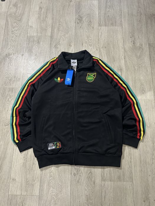 Adiddas rasta zip  bob marley jamaica адидас раста зипка