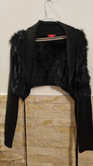Casaco pele coelho