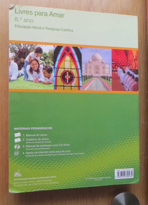 Livro e Manual do aluno - Livres para amar - 4 edição 8º Ano Educação