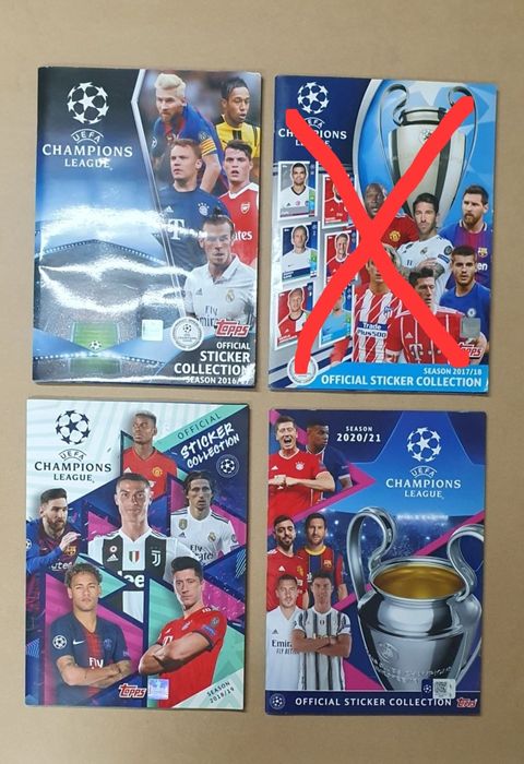 Cadernetas TOPP'S completas