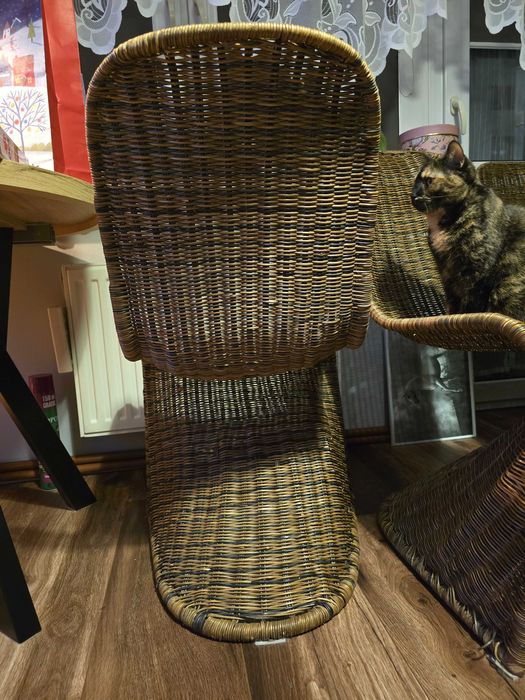 Krzesło/fotel naturalny rattan 4 sztuki *rezerwacja*