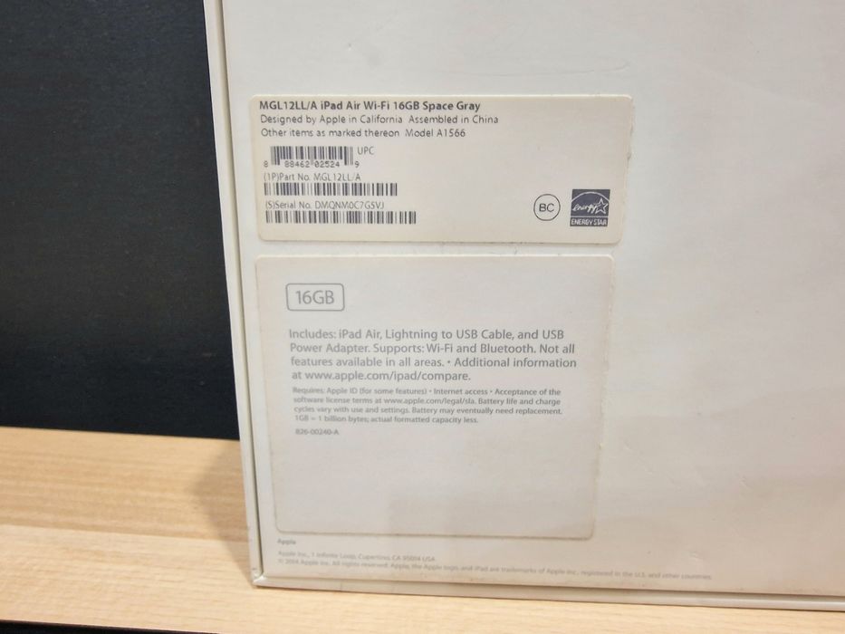 iPad Air 2 16GB A1566