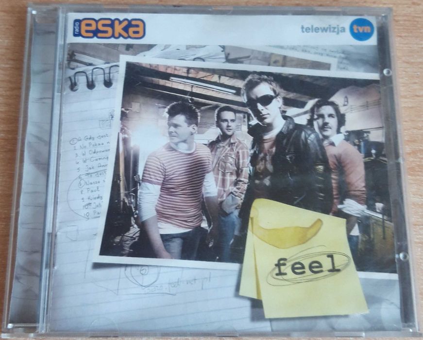 Feel  pierwsza płyta artysty  CD