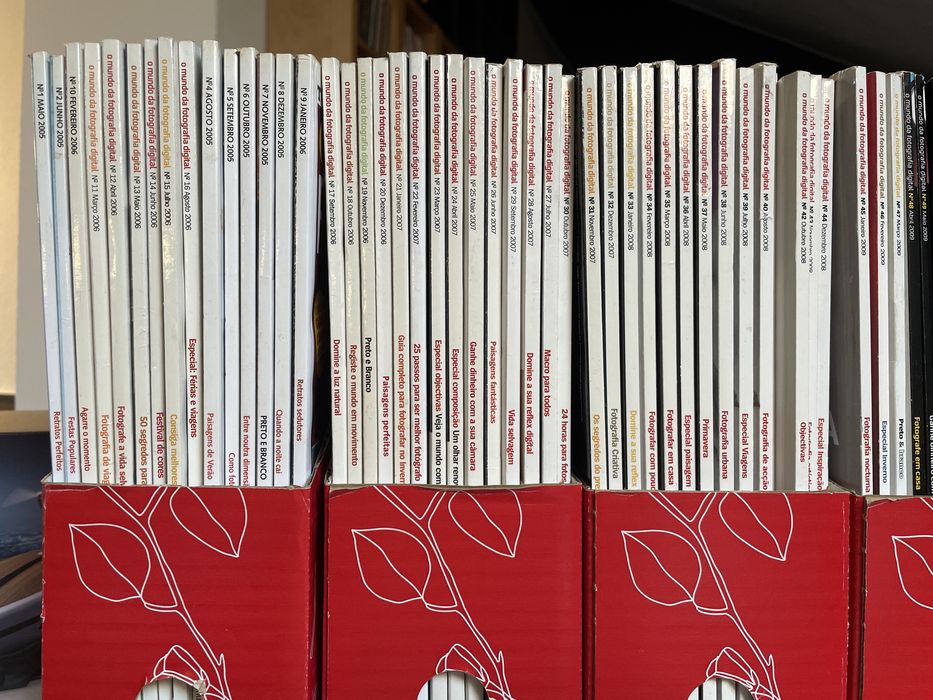 NOVO PREÇO Revistas O Mundo da Fotografia Digital + extras