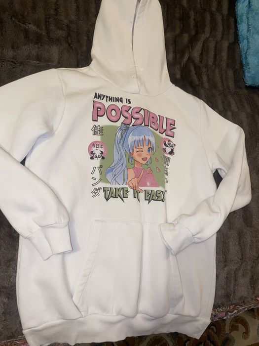 Балахон с аниме для девочки