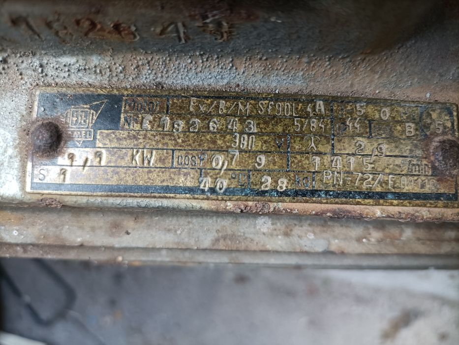 Silnik 1,1 kw elektryczny