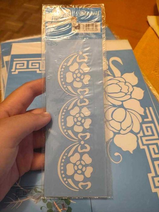 Stencil de pintura em tecido