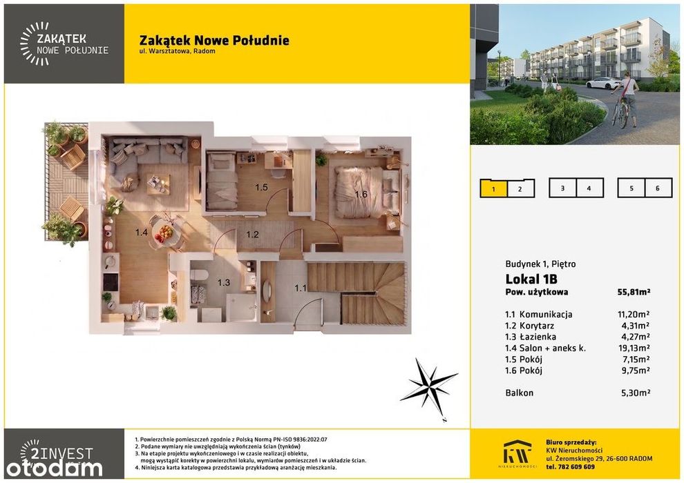 Mieszkanie od dewelopera - cena 7300zł/m2!