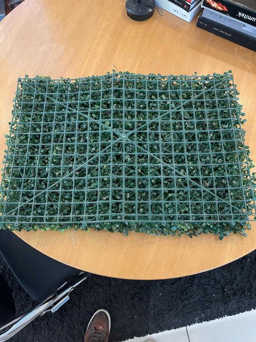 Jardim sebe vertical artificial 60cm x 40cm vedação e privacidade