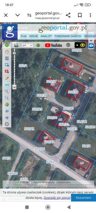 Wynajmę działkę 700 M2 SŁUPNO 10km od Warszawy