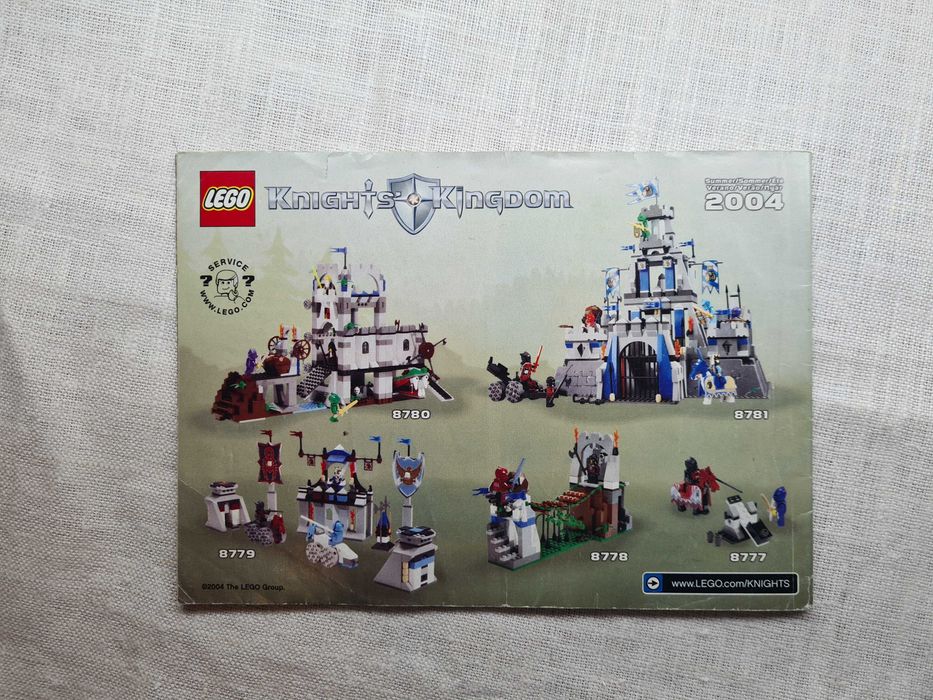 LEGO Knights' Kingdom 8772 - Rascus INSTRUKCJA
