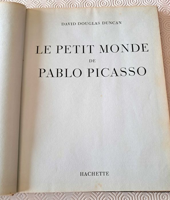 “Le Petit Monde de Pablo Picasso” – First Edition 1959 – Duncan – With Dust Jacket