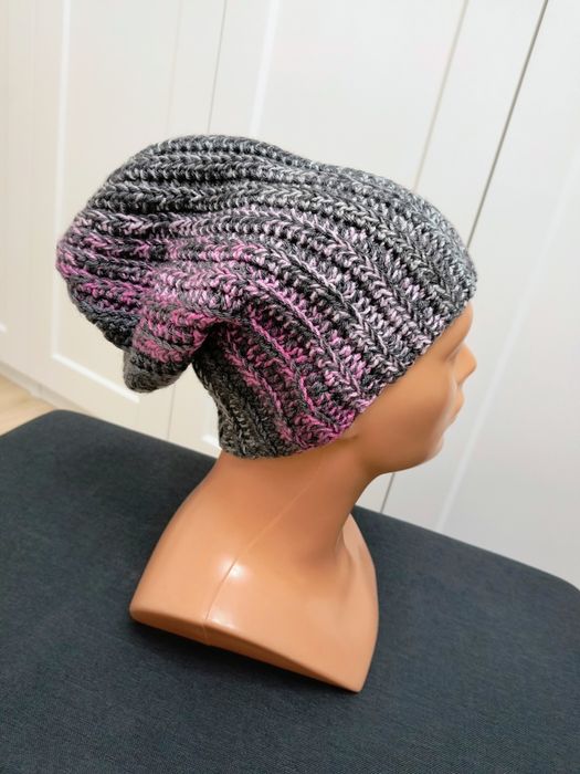 Czapka ręcznie robiona