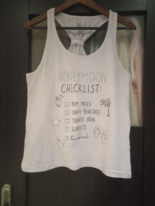 Top damski casualowy bawełna L/XL