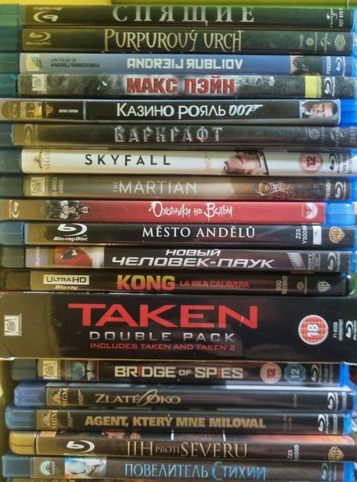 Blu ray фільми коллекція,все ліцензія,та все з перекладом.