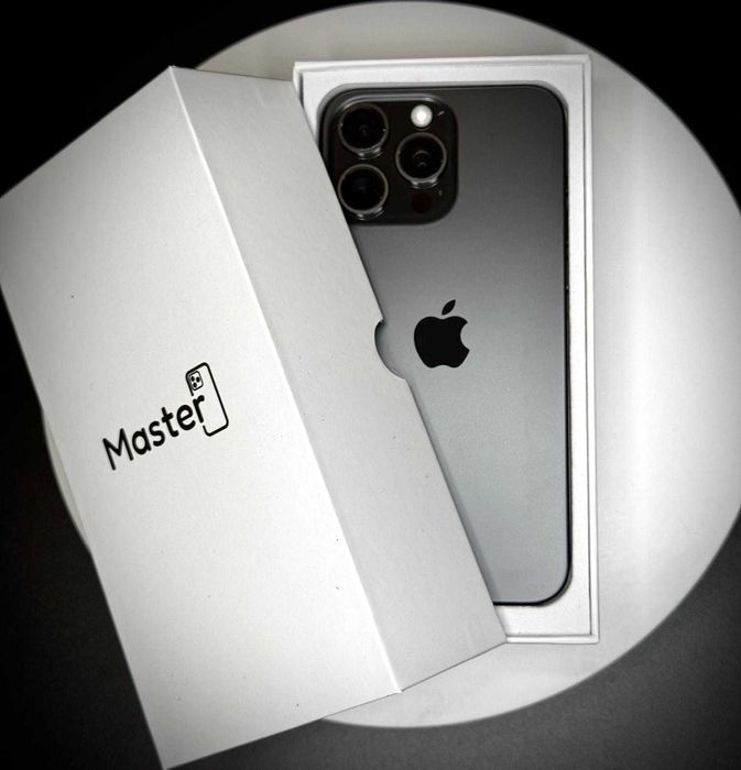 Apple iPhone 15 Pro Max 256gb Black Jak Nowy 100% bat 6Msc Gwarancji