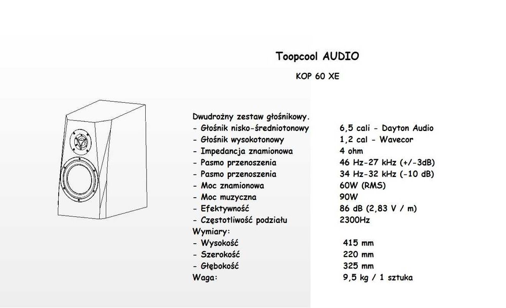 Świetne monitorki - kolumny do stereo