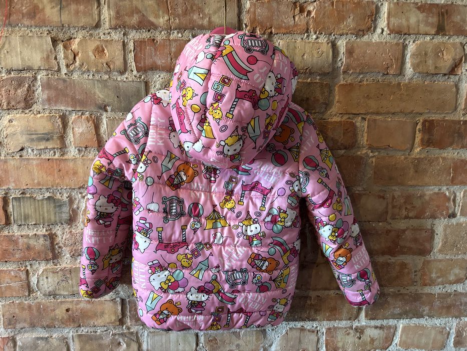 Kurtka dziewczeca zimowa ciepla Hello Kitty