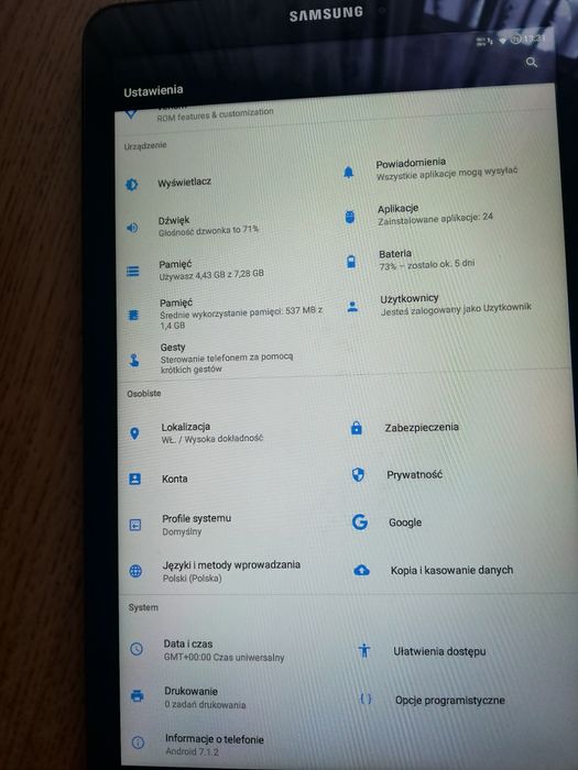 Sprzedam tablet Samsung Galaxy Tab E