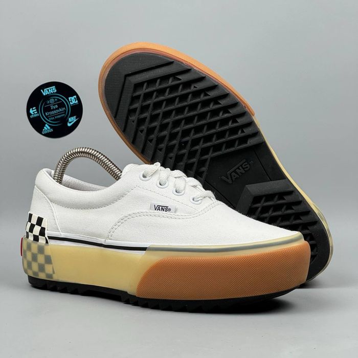 Vans Era Stacked платформа кеди кросівки кеды кроссовки обувь взуття черевики для міста класичні повсякденне універсальні ванс олд скул ботинки