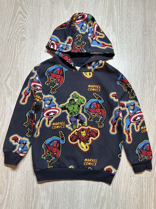 ‼️ худі фліс george 110 4 5 р супер героі Marvel Spider Man світшот