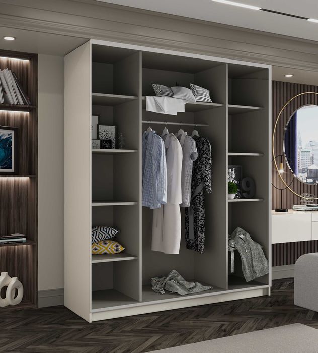 Szafa 4-drzwiowa otwierana 200cm! różne kolory! PROMOCJA !!