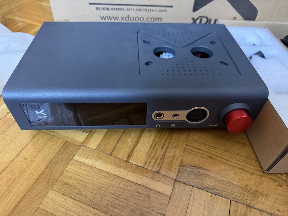 Wzmacniacz słuchawkowy stacjonarny lampowy xDuoo TA-22 (+Bluetooth)
