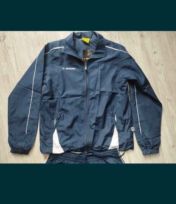 Dres sportowy diadora 162,164 granatowy chłopięcy