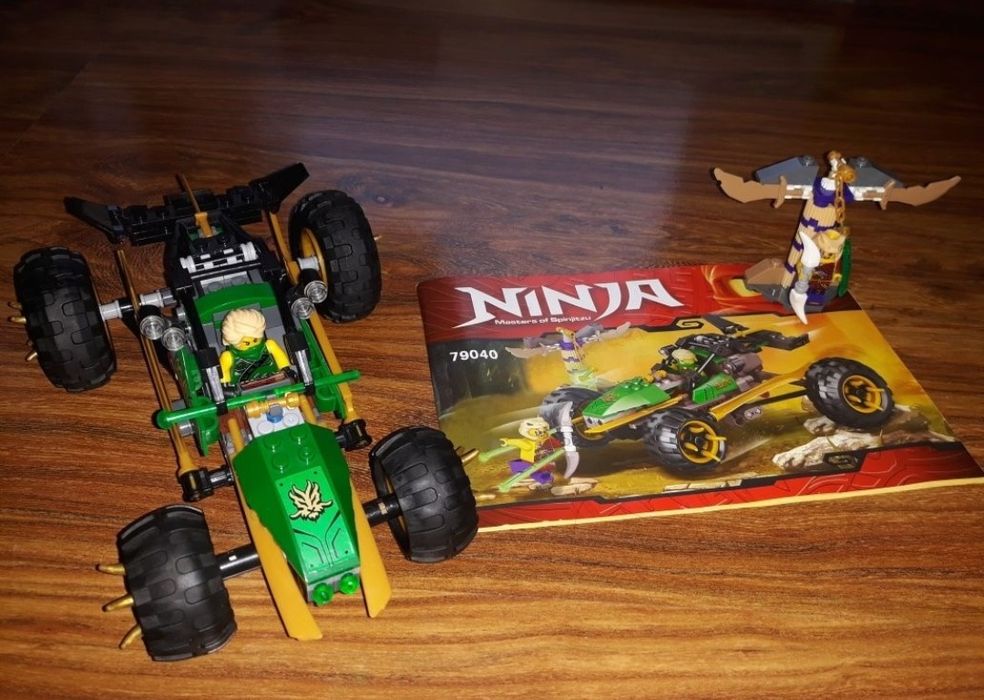 Pojazd zielonego Ninja