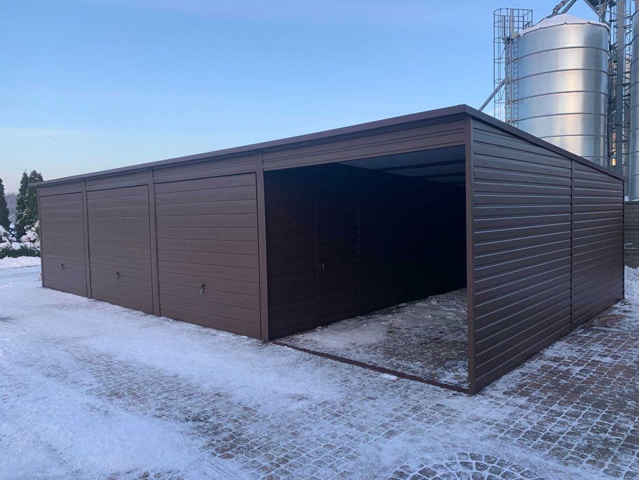 Producent garaży blaszanych, każdy wymiar