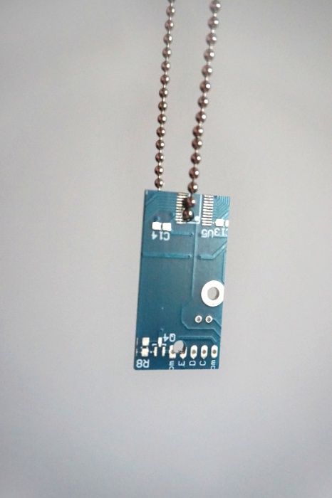 Naszyjnik od projektanta uniseks zero waste