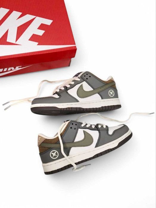 Кросівки Nike SB Dunk Low Yuto Horigome Grey/Beige premium