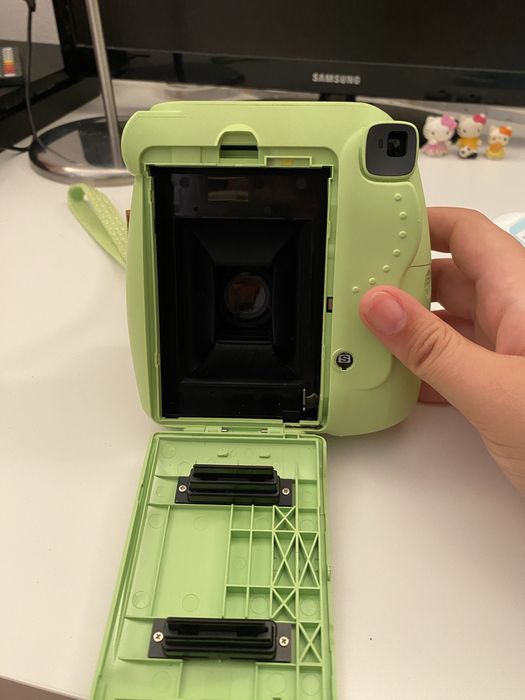 Instax Mini 9 verde pastel + lente close-up