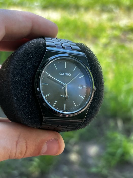 Casio mtp-b145 Black/Black — стильна класика
