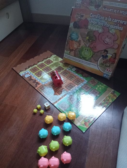 jogos de tabuleiro infantil - Jogo porquinhos