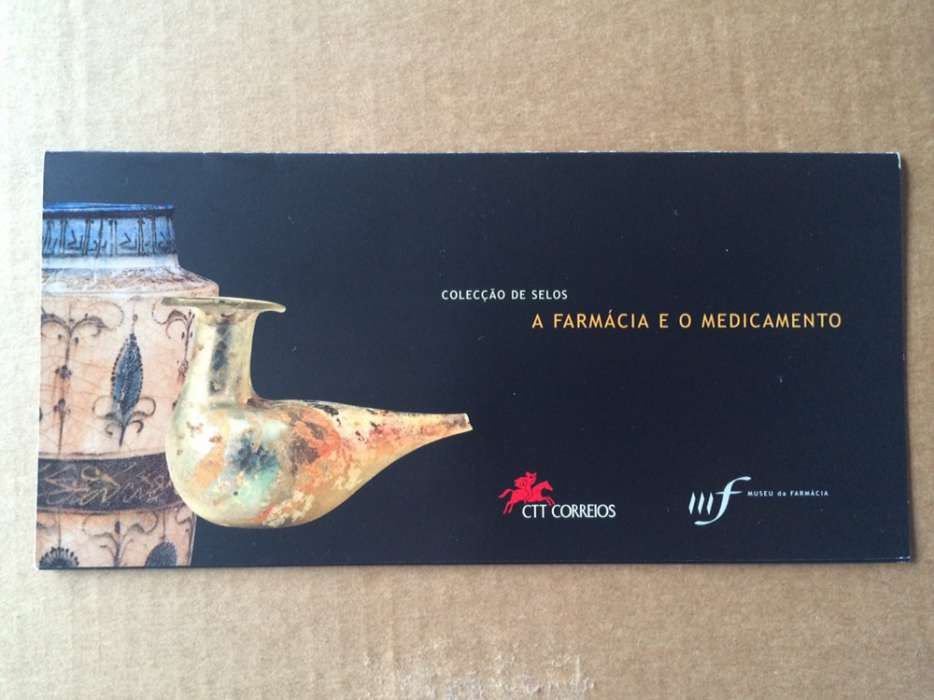 colecção de selos "A Farmácia e o Medicamento"
