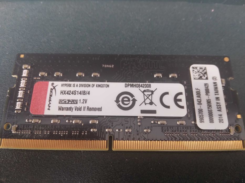 Memória HYPER DDR4 para Portátil com 4GB