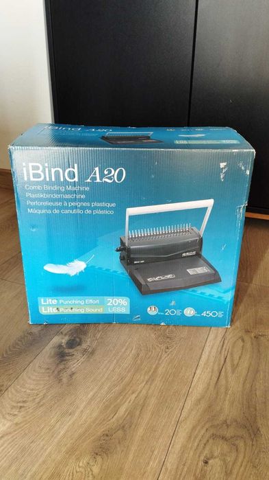 Bindownica biurowa Wallner iBind A20 + komplet okładek