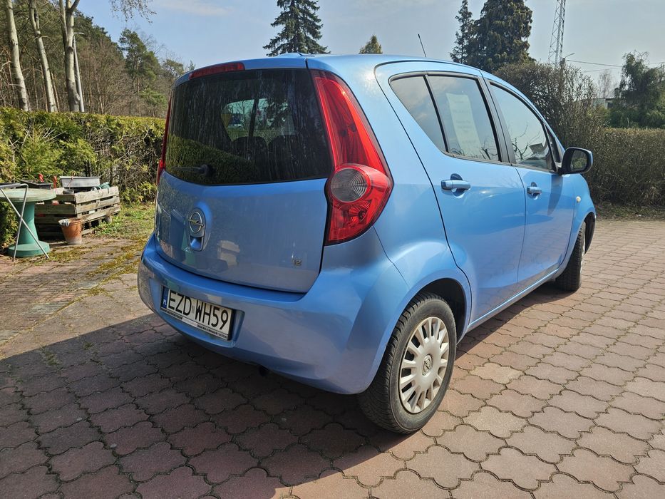 Opel Agila 1.2 , benzyna+gaz, 2008 rok
