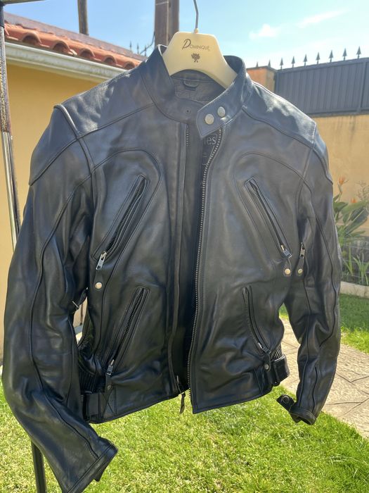 Casaco de moto casa das peles