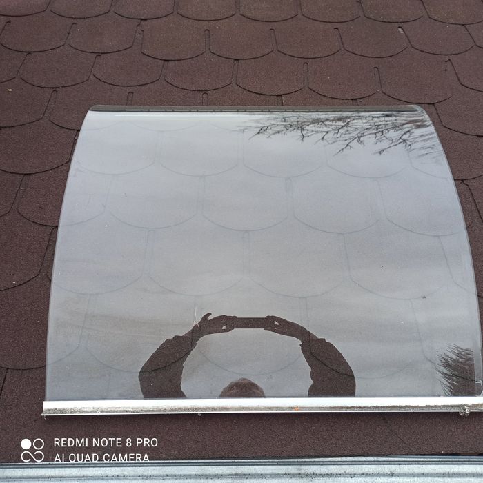 Szyba frontowa gięta lady chłodniczej Rapa