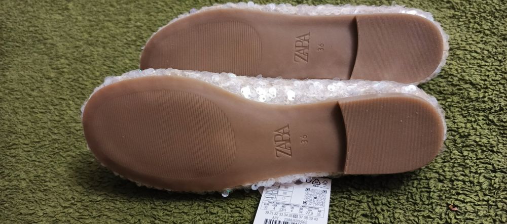 Балетки ZARA, 36 р-р. Оригинал
