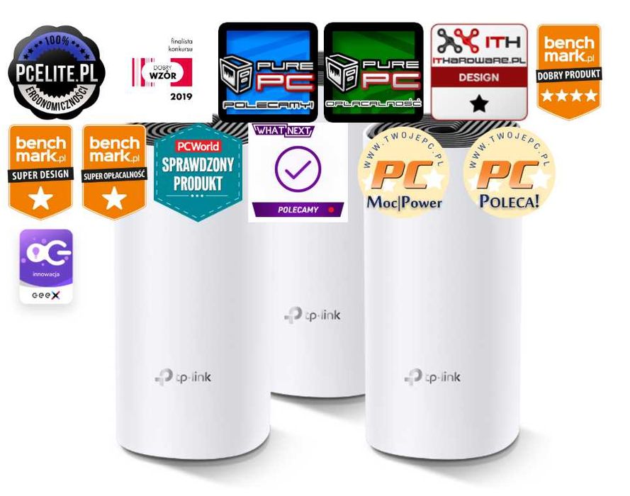 TP-Link Deco M4 Domowy system Wi-Fi Mesh AC1200