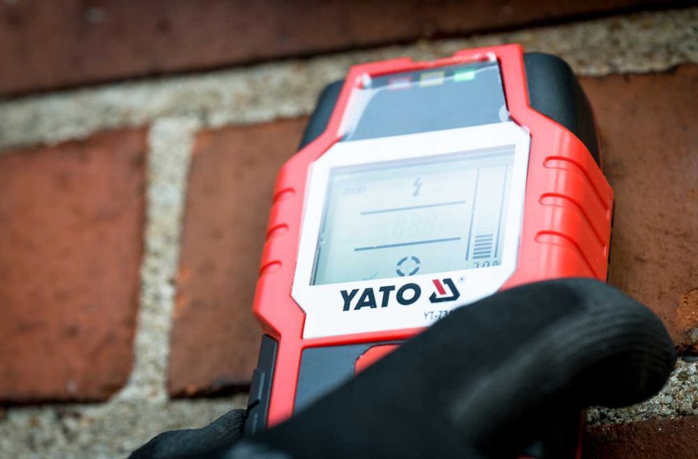 Lokalizator kabli podtynkowych Wykrywacz kabli i rur Z EKRANEM NOWY