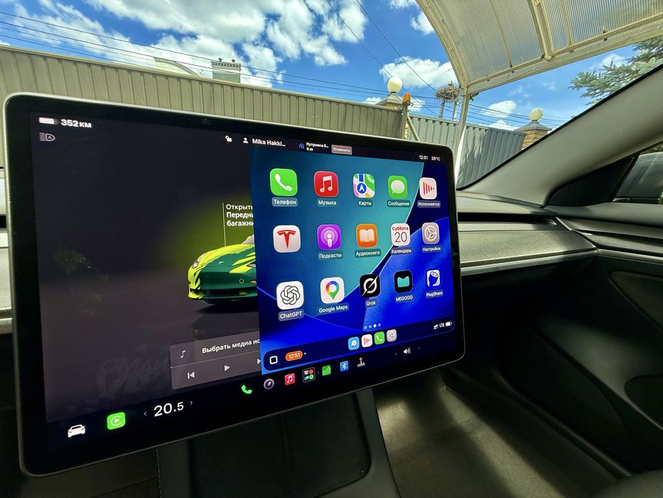 Carplay для Tesla