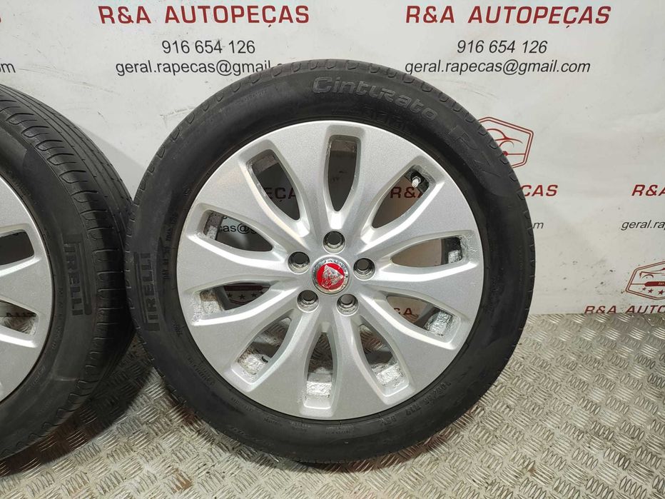 Conjunto Jantes R17 Aerodynamic Jaguar XE X760 de 2015 a 2020 Original