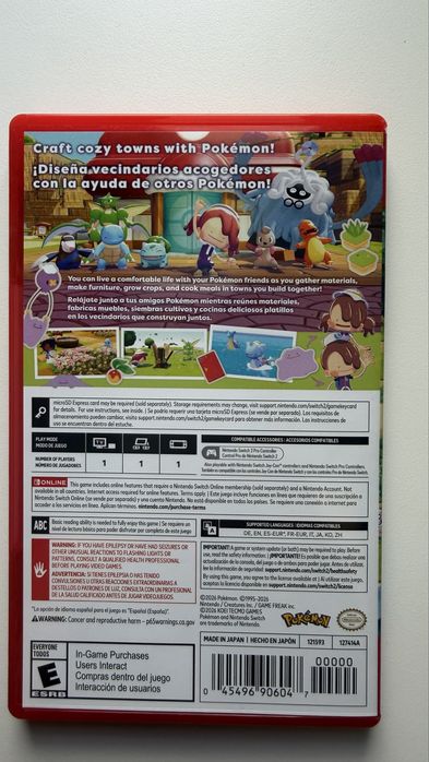 Картридж Pokemon Pokopia для Nintendo Switch 2