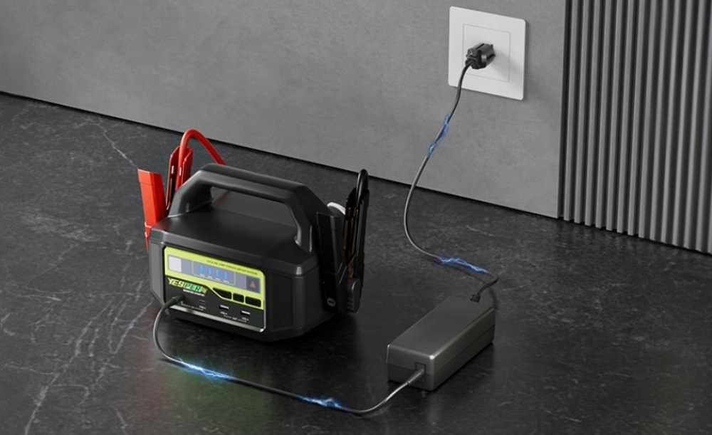Powerbank Booster rozruchowy 5000A 12V/24V Jump Starter do Ciężarówek